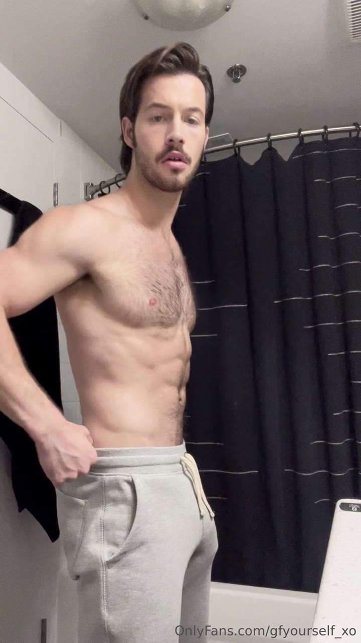 77 Muscular Hairy Hunk Théo Dore gfyourself xo OnlyFans anal porn