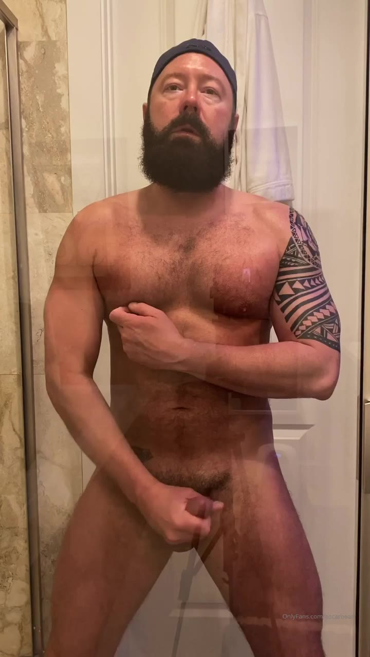 19 Hairy daddy bear Oscar Bear  oscarbear onlyfans porn