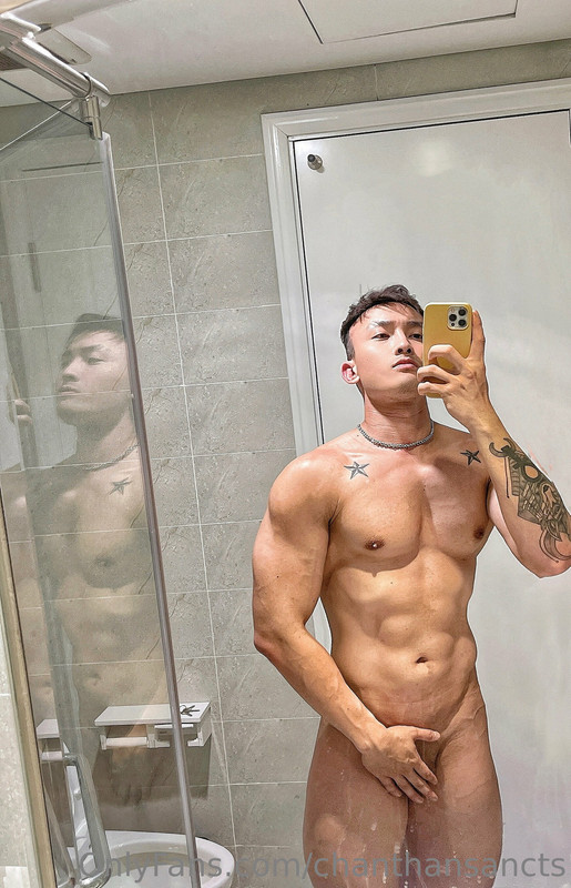 4 Asian Hunk Chan Than San Chanthansan chanthansancts  nude leaked