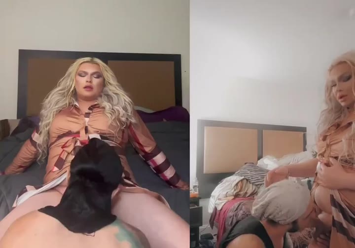 200 Tranny fucks straight hot guy
