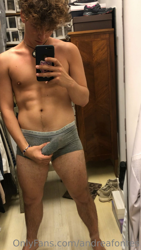 6 Italian twink Model Andrea Font?s andreafontes Onlyfans LEAKED
