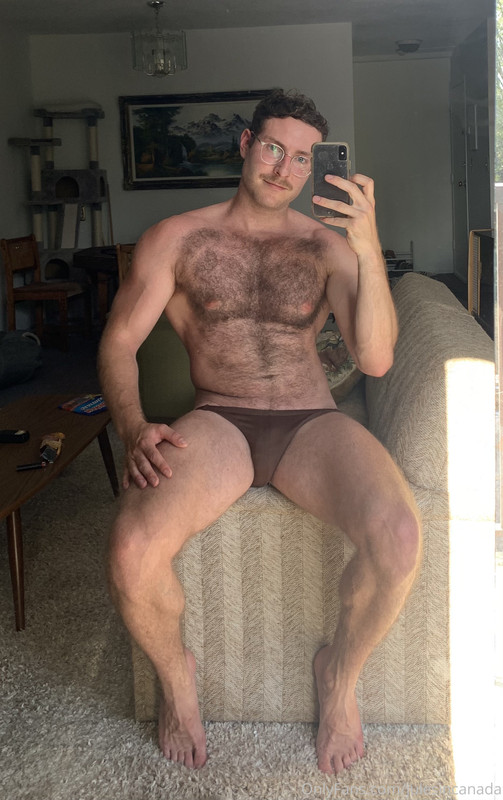 23 Hairy Furry muscle daddy Julien Galipeau julesincanada Onlyfans porn