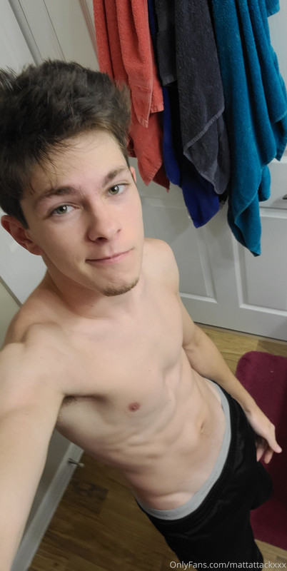 56 Twunk Matt Attack MattAttackXXX fucking on Onlyfans