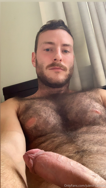 50 Hairy Furry muscle daddy Julien Galipeau julesincanada Onlyfans porn