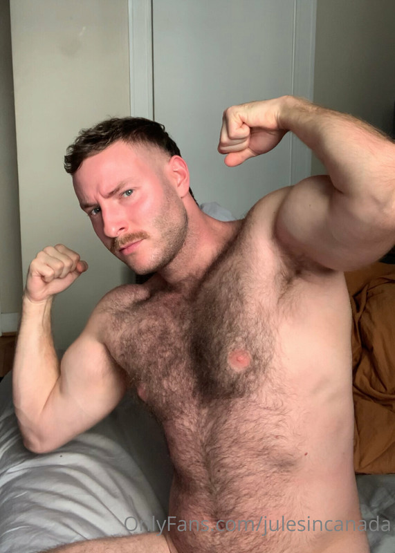 77 Hairy Furry muscle daddy Julien Galipeau julesincanada Onlyfans porn