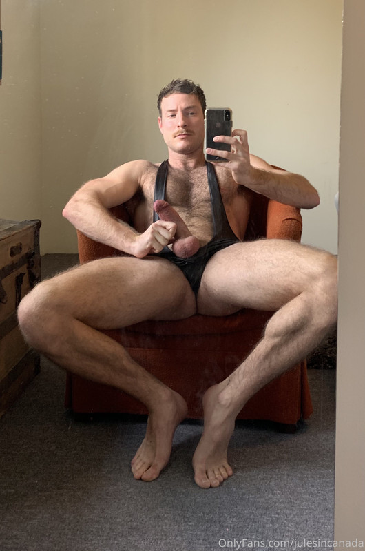 87 Hairy Furry muscle daddy Julien Galipeau julesincanada Onlyfans porn