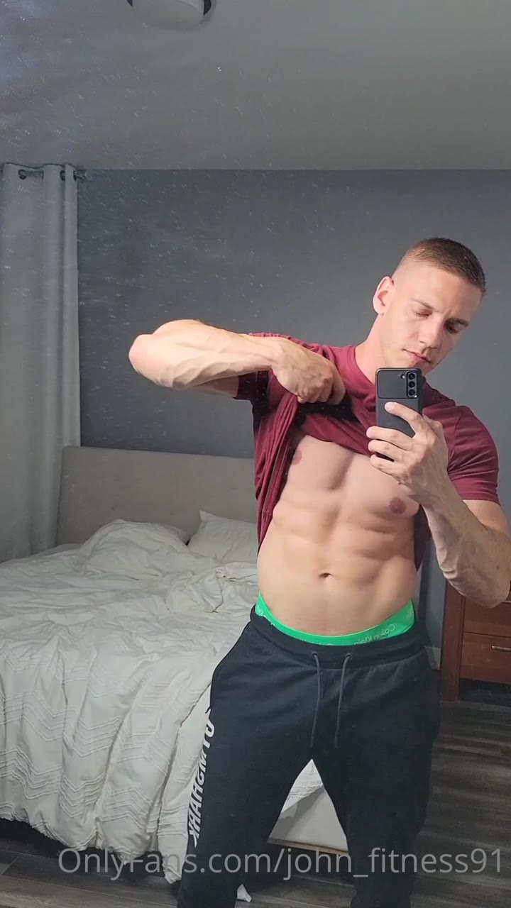 22  Sexy Muscle Tiktoker John Fitness john_fitness91 Onlyfans porn