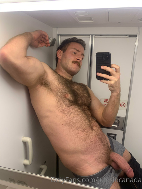 117 Hairy Furry muscle daddy Julien Galipeau julesincanada Onlyfans porn