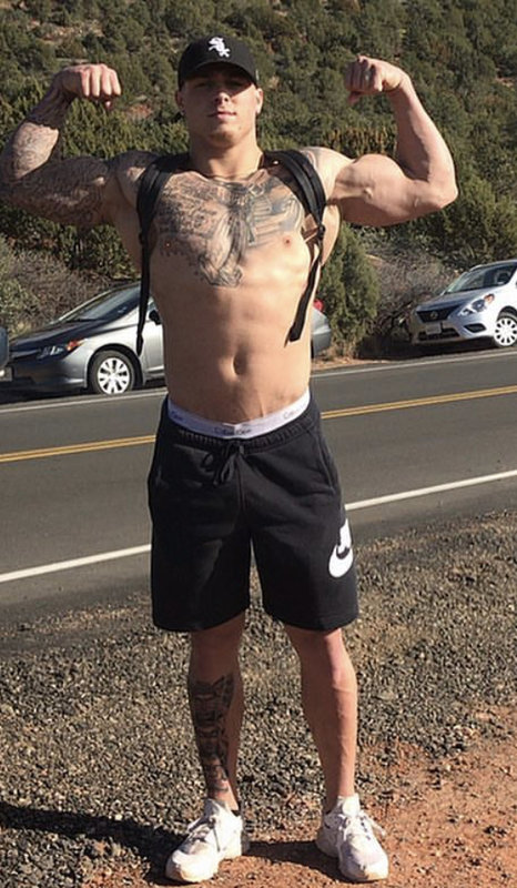 6 Tattooed muscle boxer Thane Wadams flexwiththane Onlyfans porn leaked
