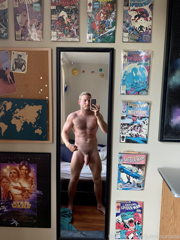 190 Hairy Furry muscle daddy Julien Galipeau julesincanada Onlyfans porn