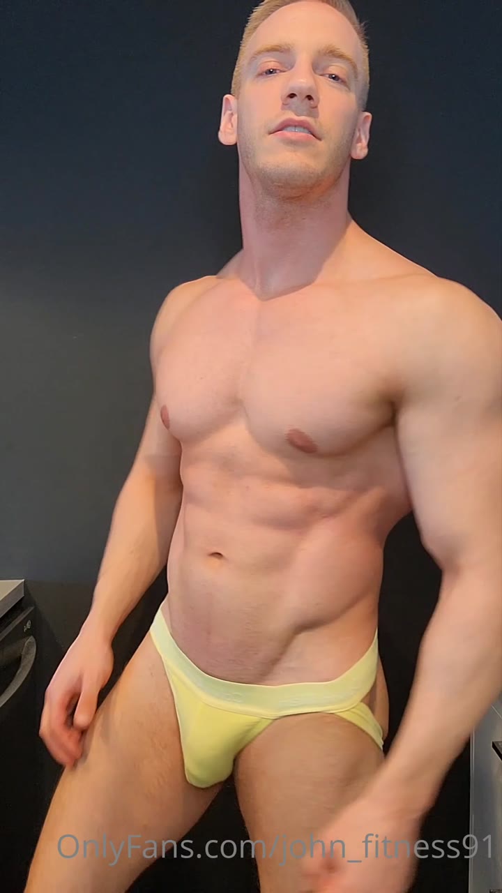 28  Sexy Muscle Tiktoker John Fitness john_fitness91 Onlyfans porn
