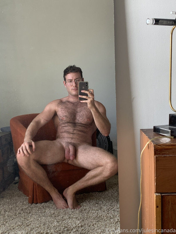 216 Hairy Furry muscle daddy Julien Galipeau julesincanada Onlyfans porn