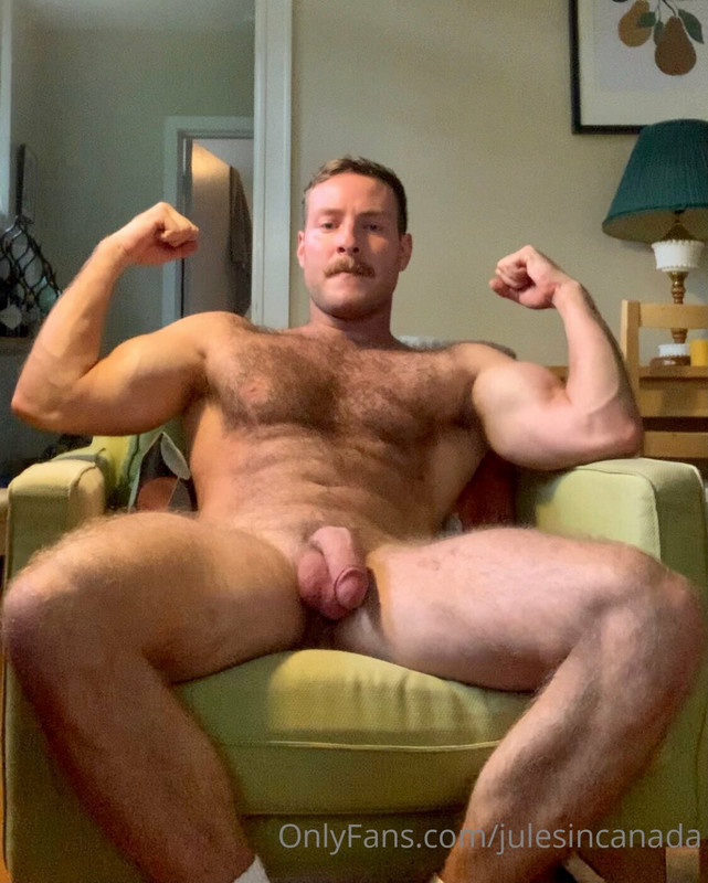 227 Hairy Furry muscle daddy Julien Galipeau julesincanada Onlyfans porn