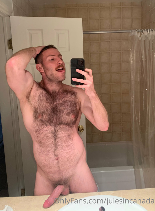 243 Hairy Furry muscle daddy Julien Galipeau julesincanada Onlyfans porn