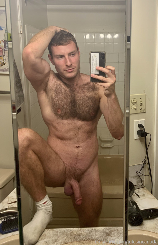 251 Hairy Furry muscle daddy Julien Galipeau julesincanada Onlyfans porn