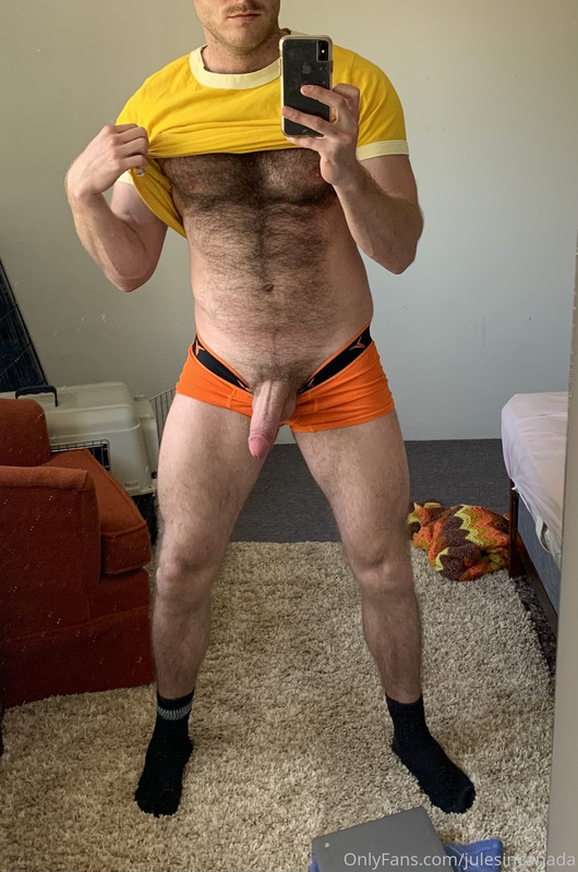 256 Hairy Furry muscle daddy Julien Galipeau julesincanada Onlyfans porn