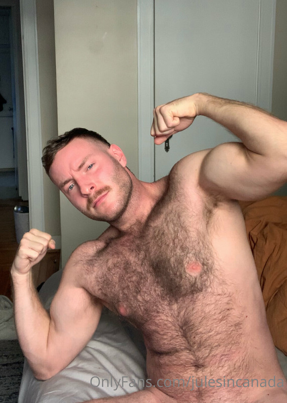 259 Hairy Furry muscle daddy Julien Galipeau julesincanada Onlyfans porn