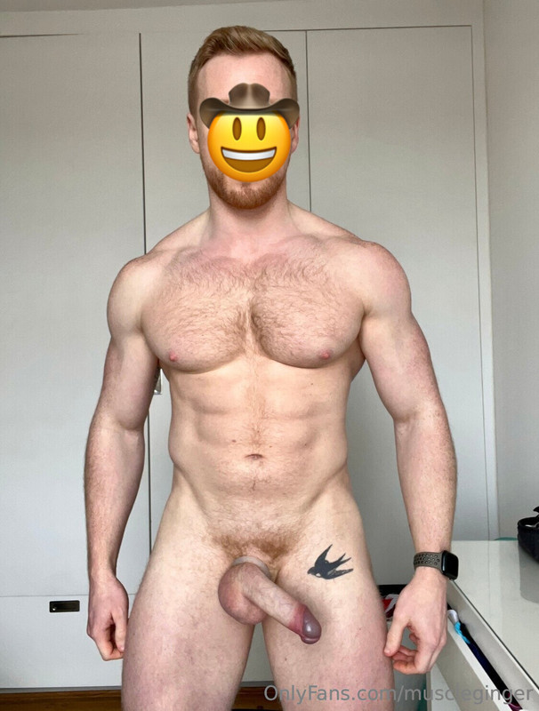 17 hung ginger bodybuilder David muscleginger onlyfans leaked