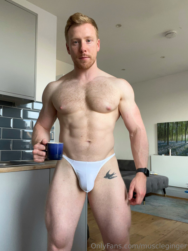 247 hung ginger bodybuilder David muscleginger onlyfans leaked
