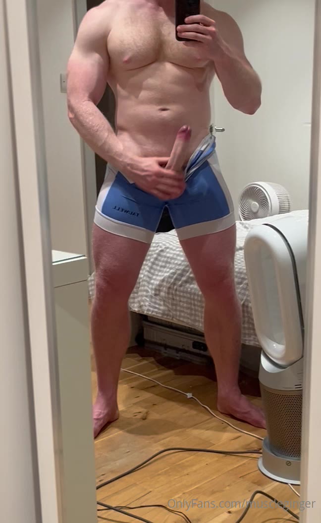 474 hung ginger bodybuilder David muscleginger onlyfans leaked
