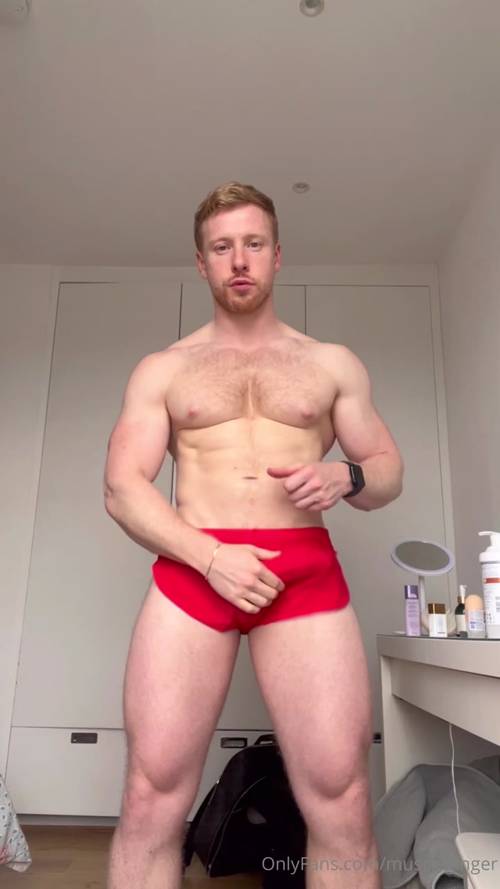 497 hung ginger bodybuilder David muscleginger onlyfans leaked
