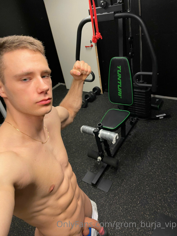 153 Russian Estonian fitness model Ilja Filjov Илья Филёв   gromiburja grom_burja_vip onlyfans porn