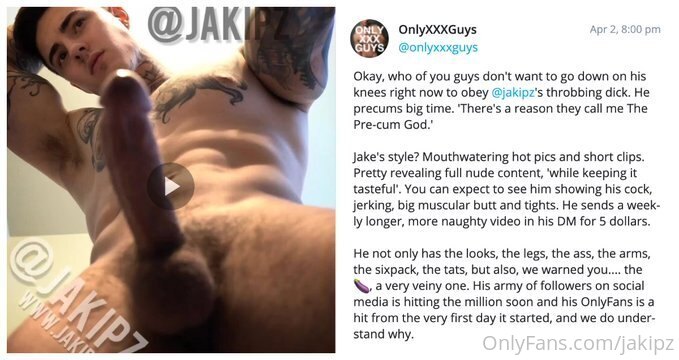 326  fat  humongous cock tiktoker  Jakipz Jake Andrich Onlyfans