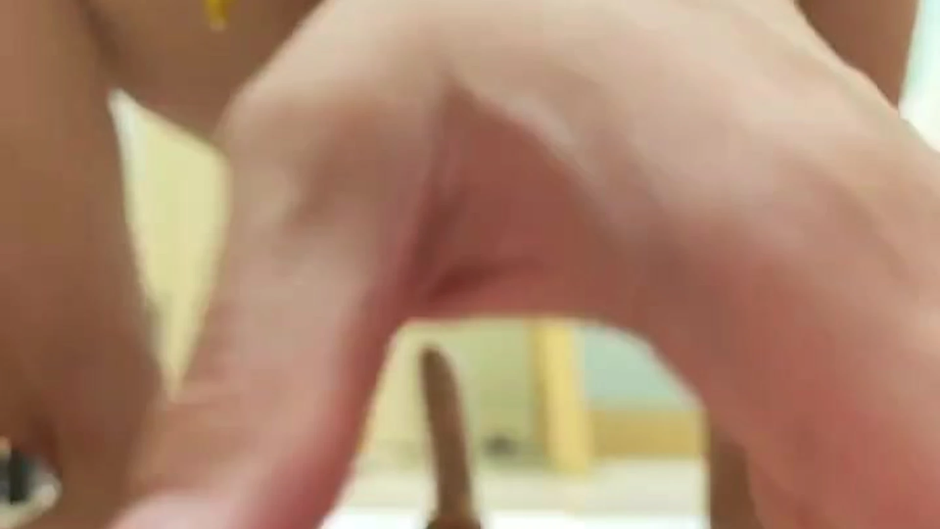 73 Asian Bodybuilder plays with his ass