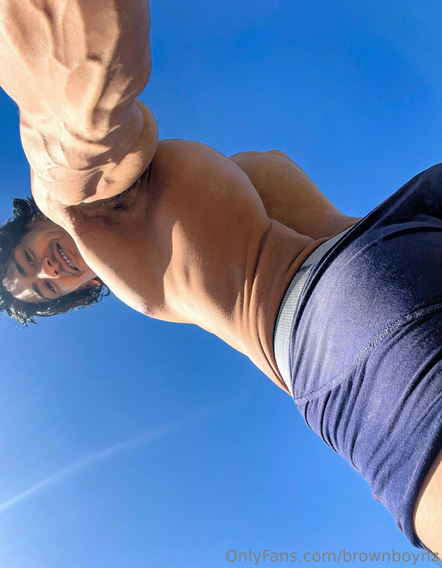 134 Pacific Islander Muscle beauty BrownBoyNZ Onlyfans Leaked