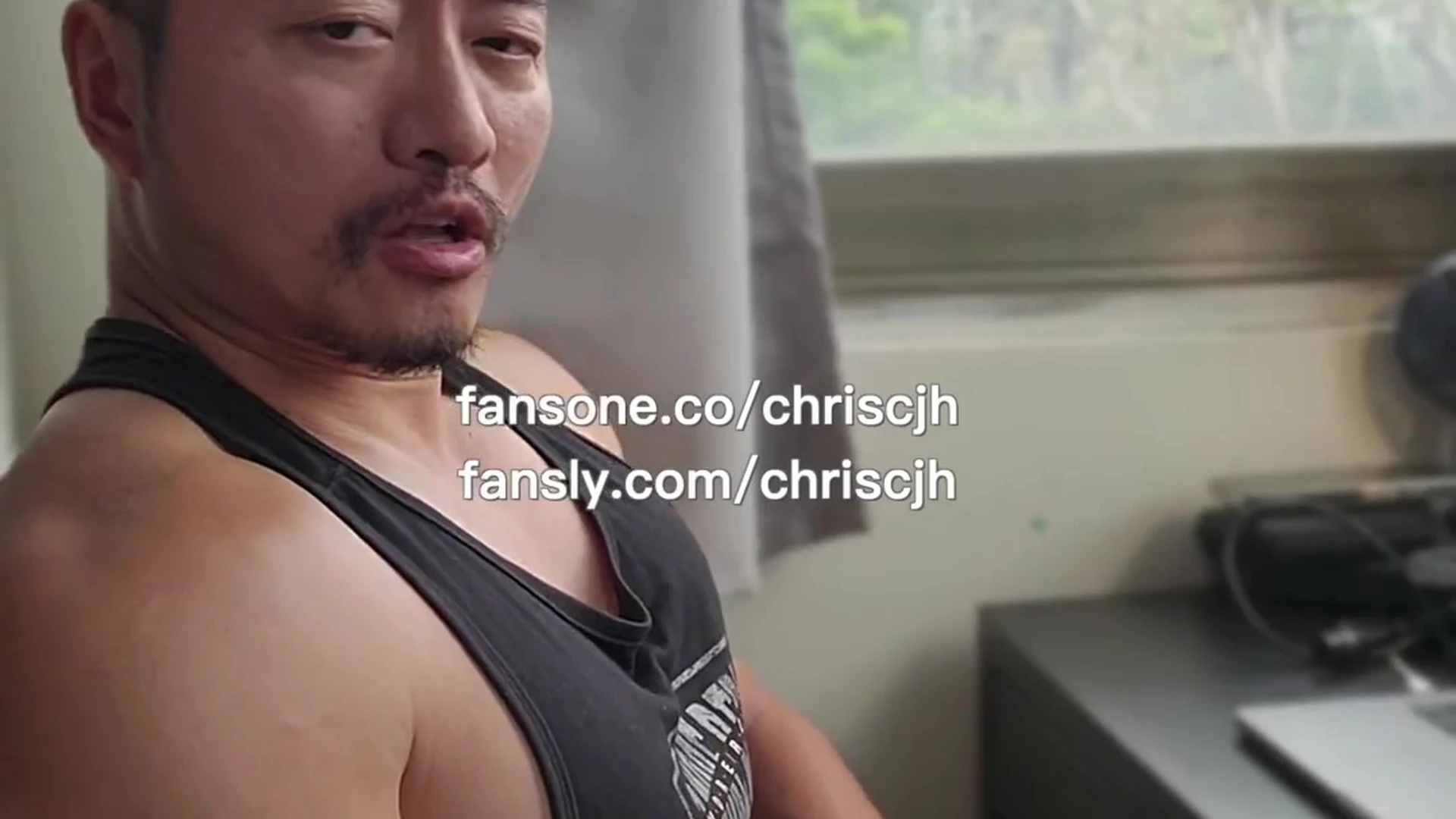61 Taiwanese daddy bear chriscjh  getting his cock creamy on fansly