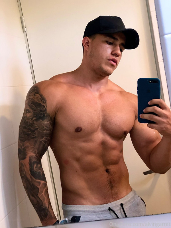 latino musculoso Garret Alvin leaked nudex