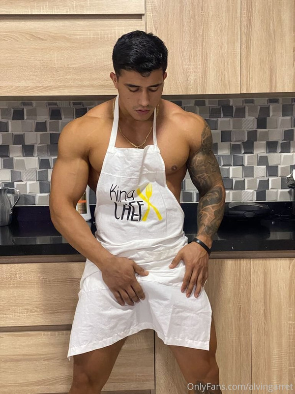 hunky showing off precioso Garret Alvin Leaked porn