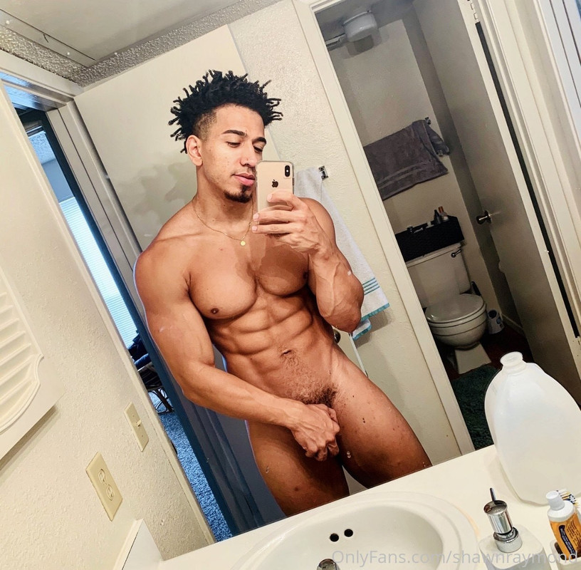 Angelic fitness coach Shawn Raymond pecs PRIVATE Epic