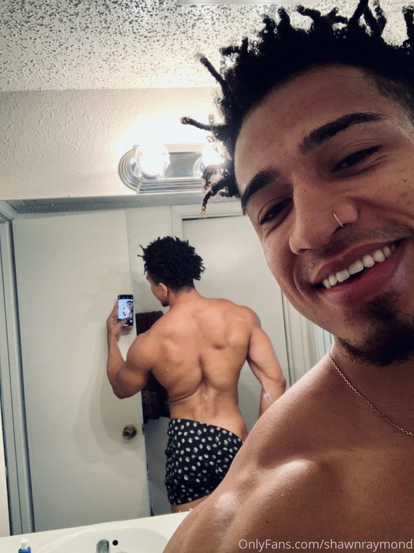beautiful jerking off dancer Shawn Raymond perfect skin