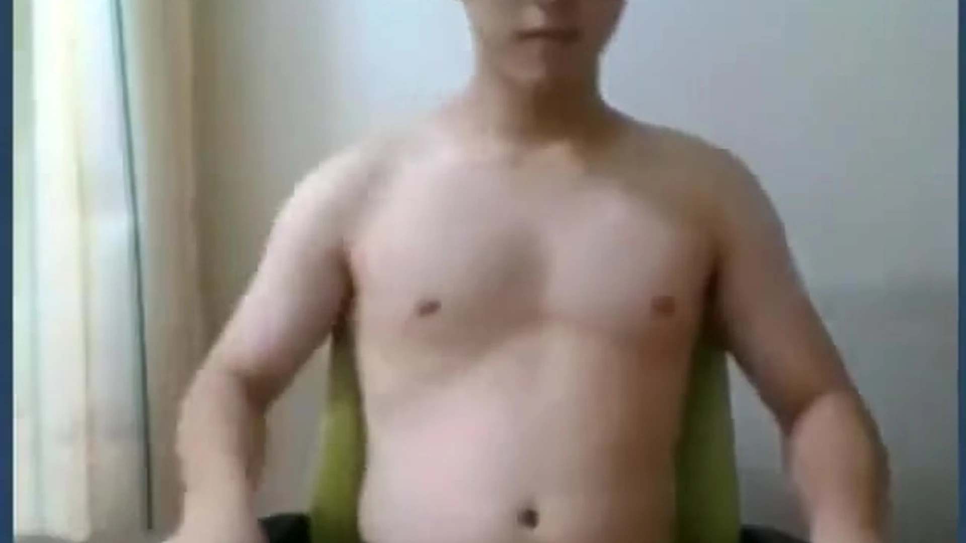 Cute korean video chat cum