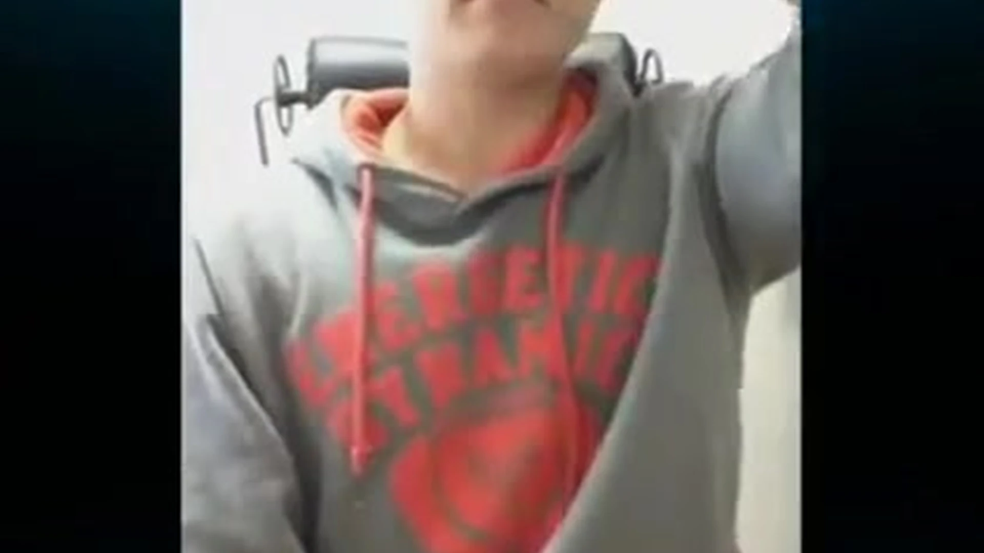 Cute Korean boy wank