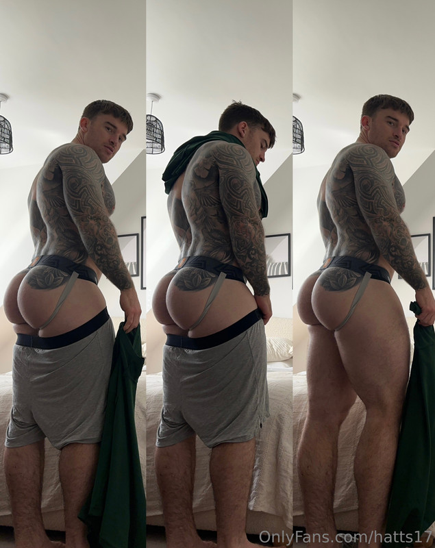 Epic personal trainer Chris Hatton nude cock
