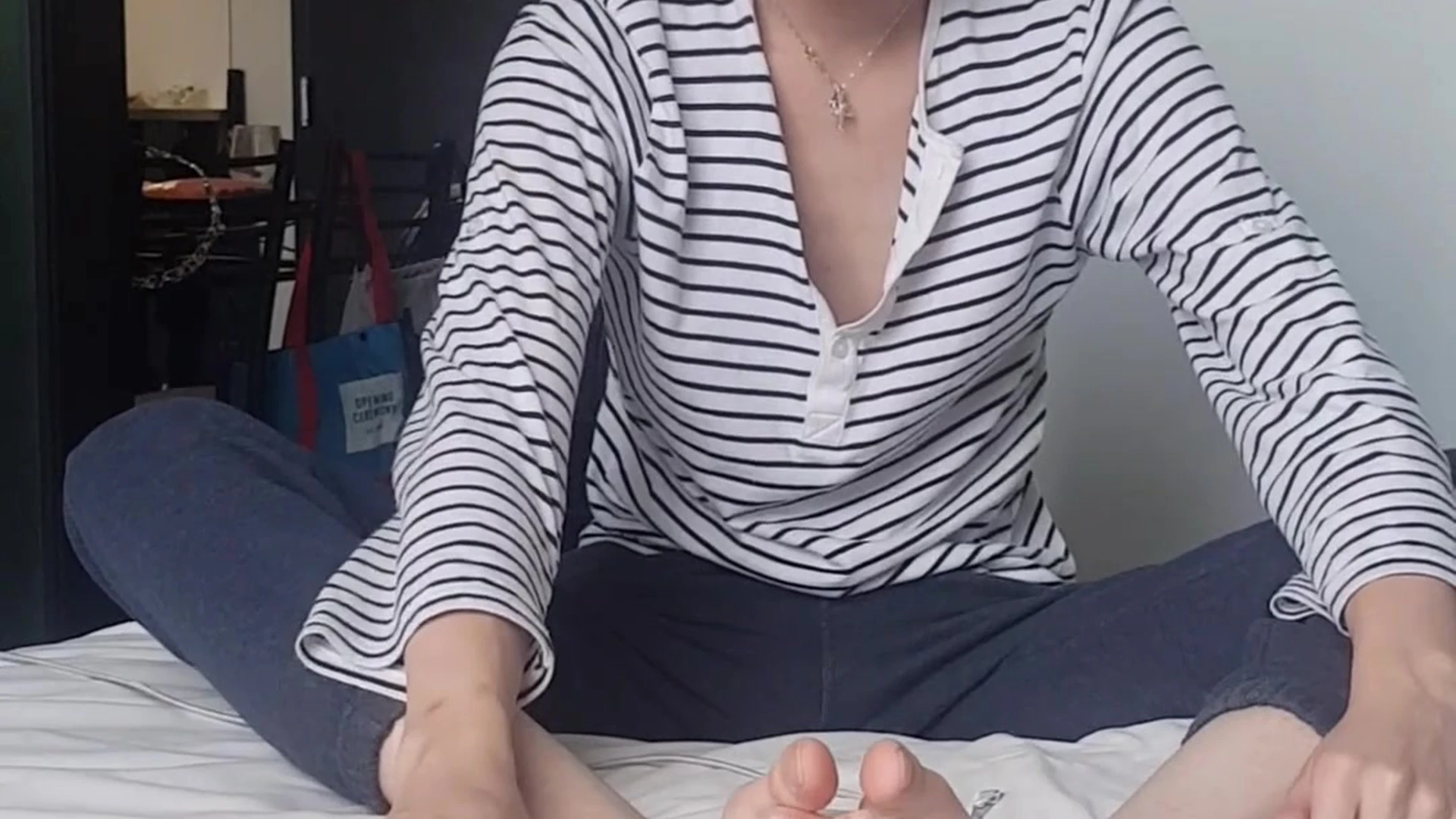 Yos Playing With His Feet