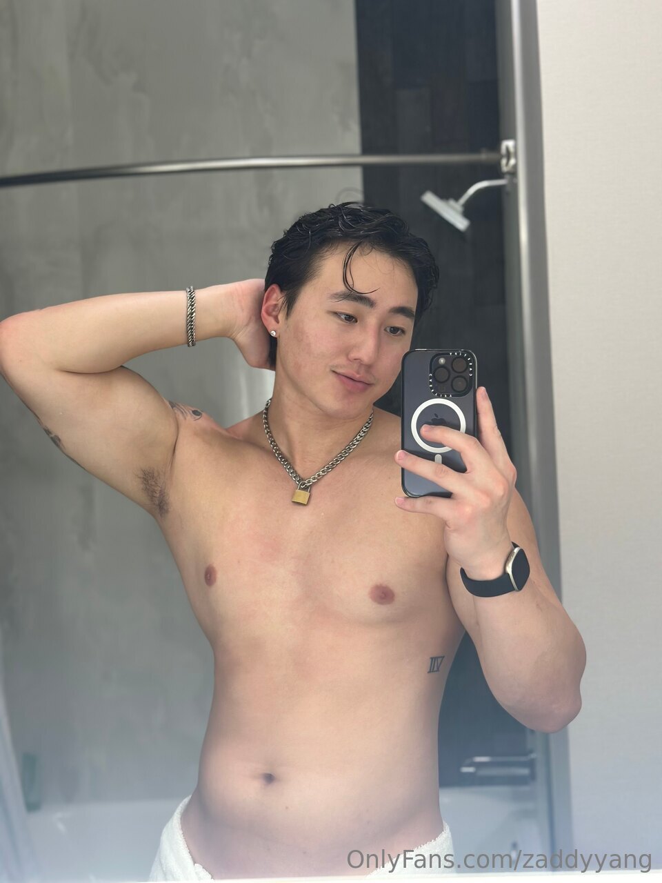 Sincere Playing with himself tiktoker Mr. Zaddy Yang onlyfans leaks pic