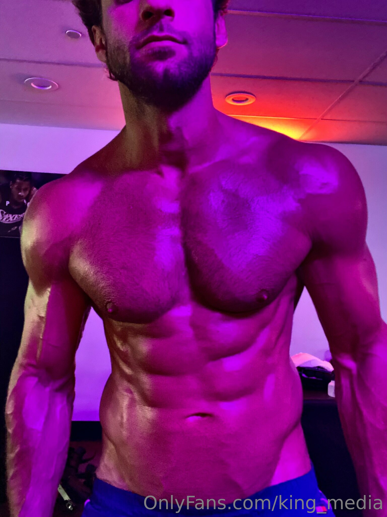 Affectionate bang catgentleman Dom King muscle