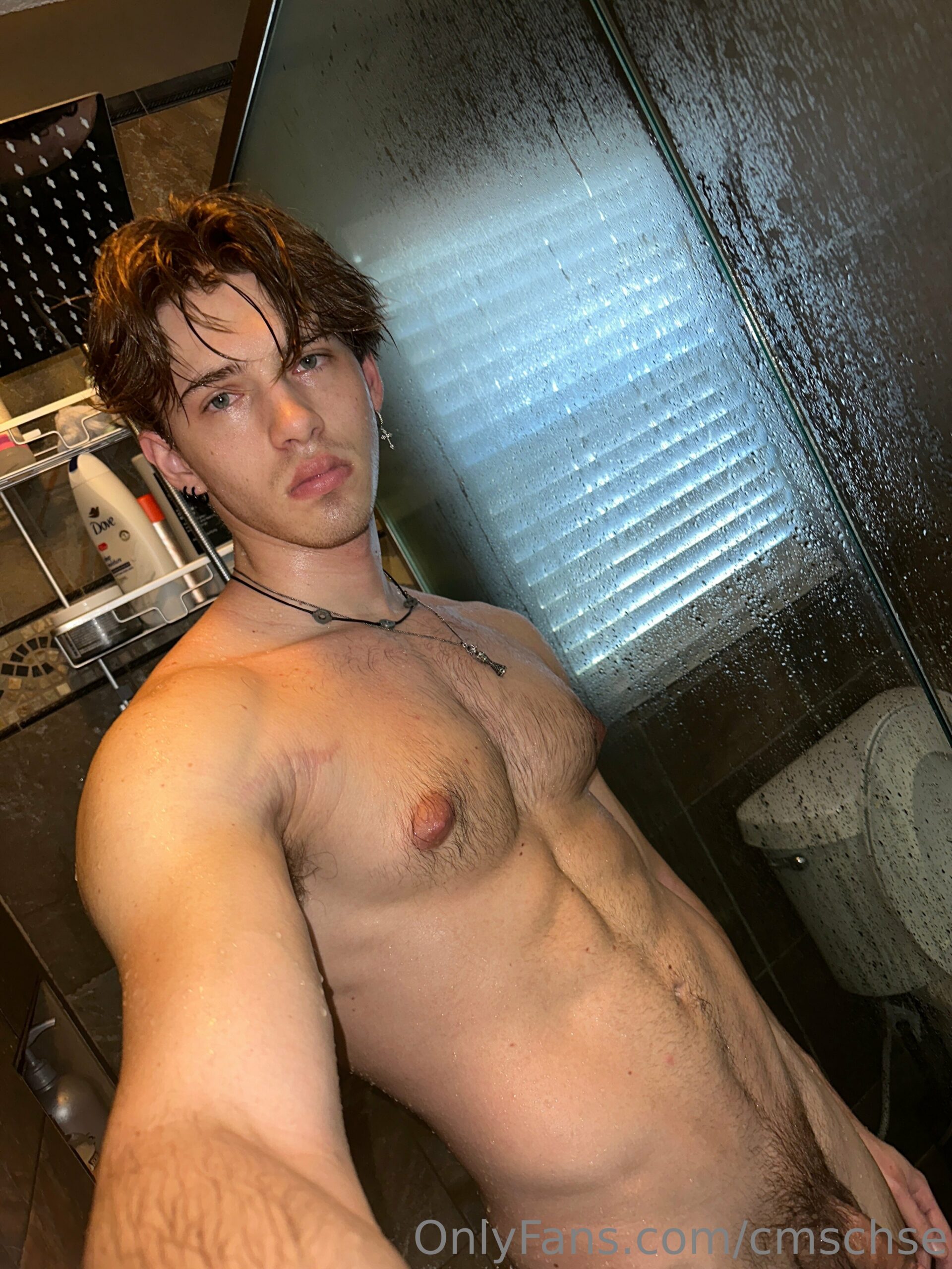 Empowered tiktok star Chase Stobbe  huge pecs
