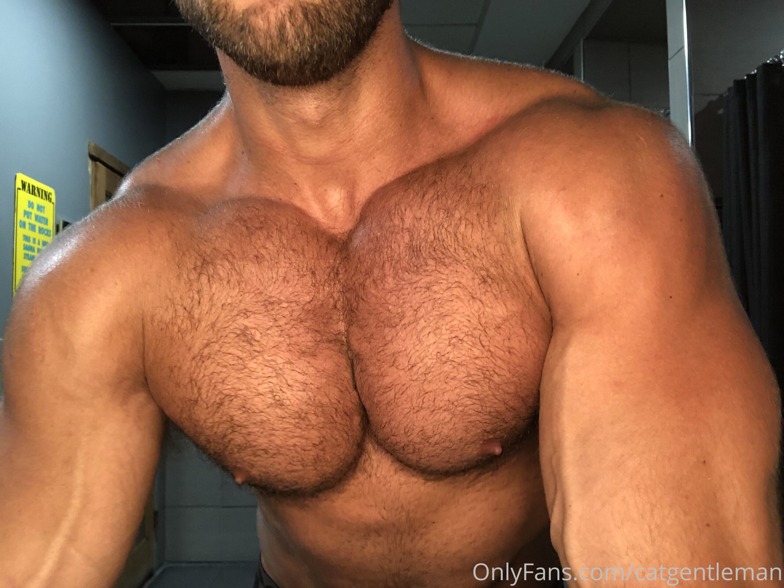 Tenacious hunk Dom King abs Sensational