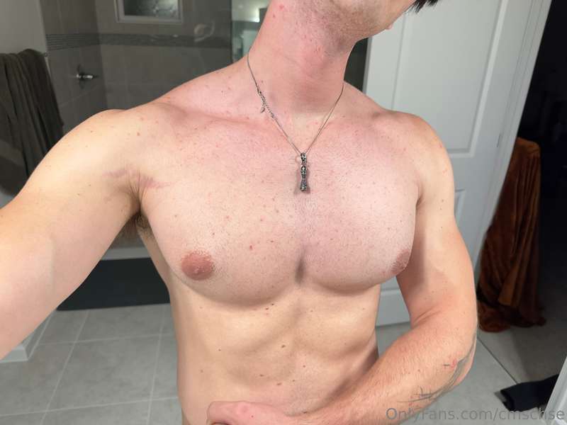 Tenacious tiktok star cmschse  huge pecs