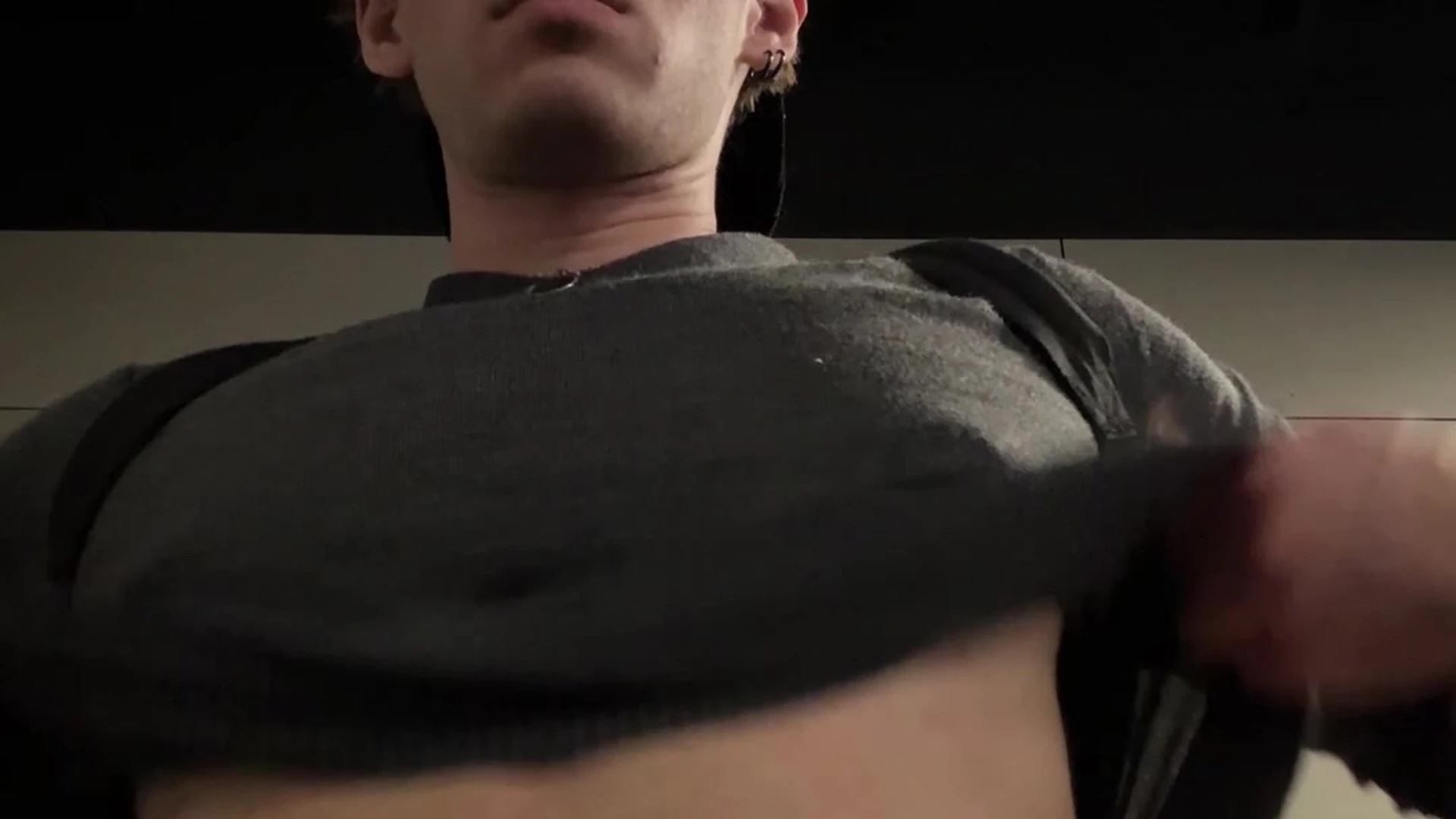 homoerotic playing with himself tiktoker Chase Stobbe fapello