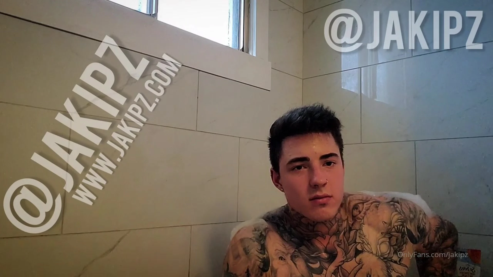 Assertive jerking off huge cock Jake Andrich