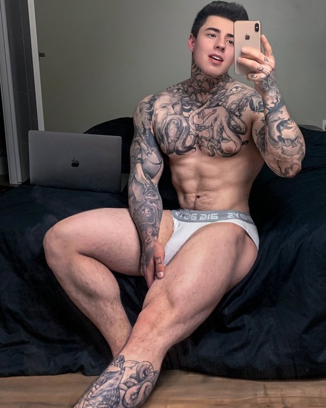 manly jerking off verbal Jake Andrich