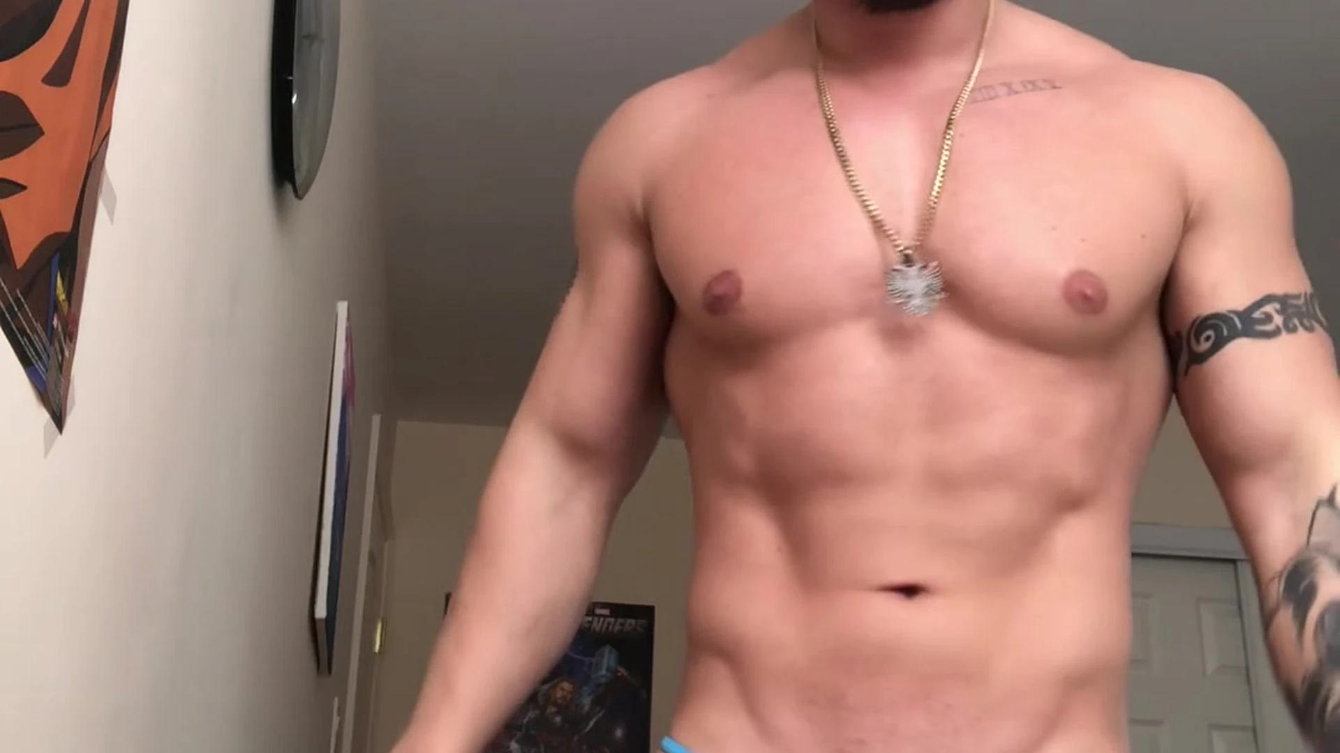 Sensational  dominant captainflex nude pic
