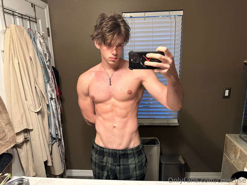 Enigmatic  jerking off jock Chase Stobbe sexy
