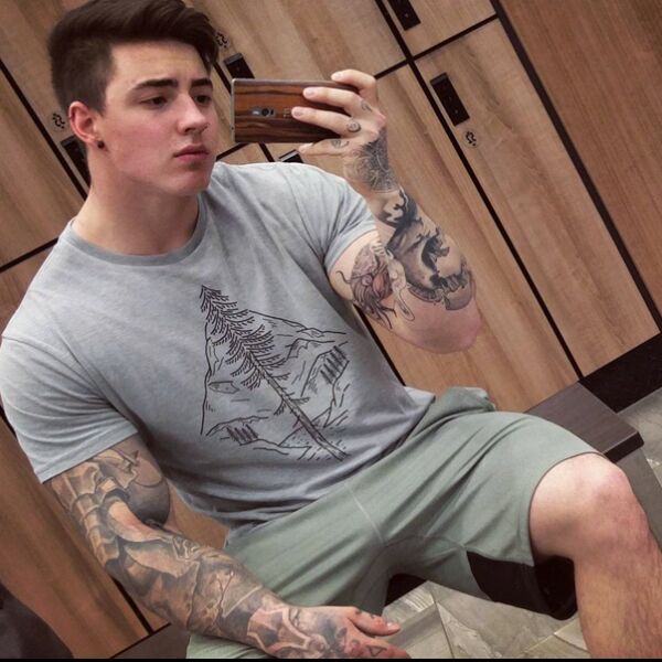 Skilled huge cock Jake Andrich of leak