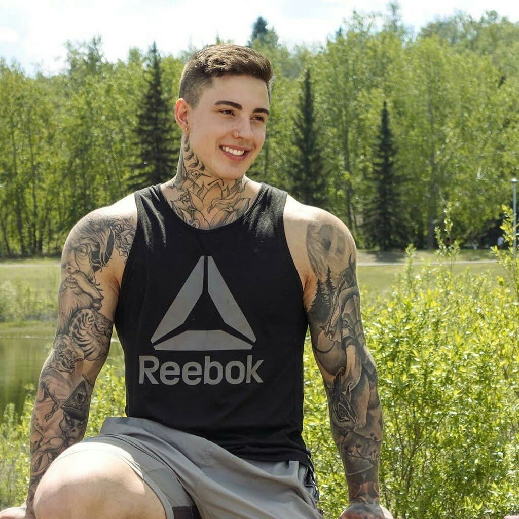 muscled big dick Jake Andrich leaked dick pic